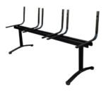 Cadeira Longarina Plastica 03 Lugares – Branco