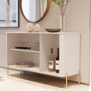 Buffet Tucupi Off White Pe Dourado